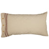 Custom Sham Market Place Red King Sham 37Lx21W