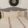 Custom Sham Market Place Red King Sham 37Lx21W