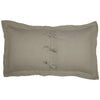 Custom Sham Provincial Linen Natural King Sham 37Lx21W