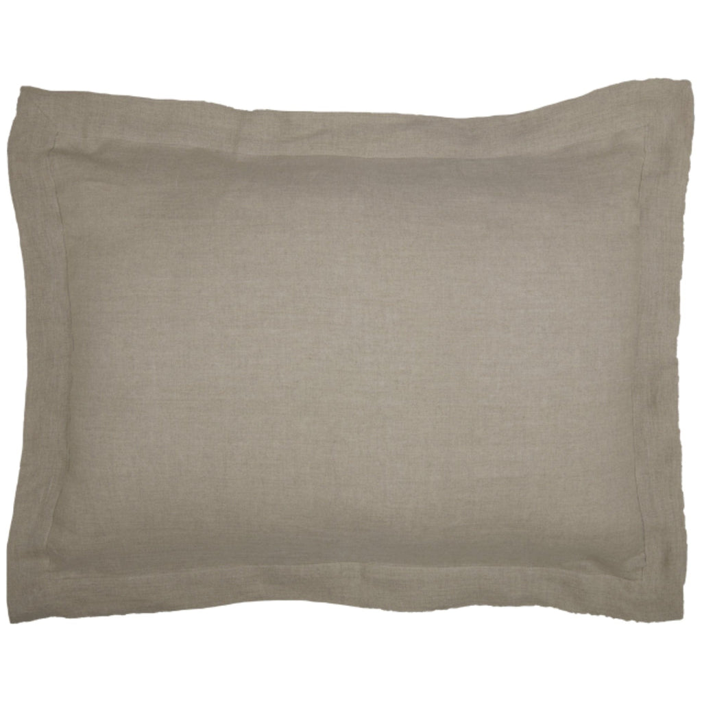 Provincial Linen Natural Standard Sham 27Lx21W