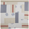 Custom Shower Curtain Betsy Patchwork Shower Curtain 72Lx72W