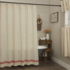 Custom Shower Curtain Betsy Stripe Shower Curtain 72Lx72W