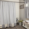 Custom Shower Curtain Doylestown Block Border Shower Curtain 72Lx72W