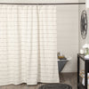 Custom Shower Curtain Farmcloth Stripe Shower Curtain 72Lx72W
