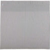 Custom Shower Curtain Farmhouse Ticking Blue Shower Curtain 72Lx72W
