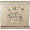 Custom Shower Curtain Fresh Picked Shower Curtain 72Lx72W