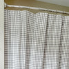 Custom Shower Curtain Gray Gables Check Shower Curtain 72Lx72W