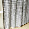 Custom Shower Curtain Gray Gables Check Shower Curtain 72Lx72W