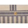 Custom Shower Curtain Market Place Blue Stripe Shower Curtain 72Lx72W