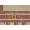Custom Shower Curtain Market Place Red Stripe Shower Curtain 72Lx72W
