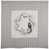 Custom Shower Curtain Midnight Moon Wreath Shower Curtain 72Lx72W