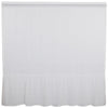 Custom Shower Curtain Provincial Linen White Shower Curtain 72Lx72W