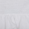 Custom Shower Curtain Serenity Ruffled Shower Curtain 72Lx72W