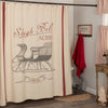 Custom Shower Curtain Sleigh Bells Ring Shower Curtain 72Lx72W
