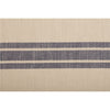 Custom Table Runner Market Place Blue Runner 36Lx13W