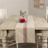 Custom Table Runner Market Place Red Runner 36Lx13W