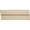 Custom Table Runner Market Place Red Runner 36Lx13W