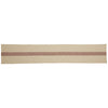 Custom Table Runner Market Place Red Runner 72Lx13W