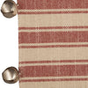 Custom Table Runner Sleigh Bells Ring Ticking Stripe Runner 90Lx13W