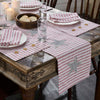 Custom Table Runner Timeless Ticking Red Star Runner 54Lx13W