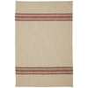 Custom Tea Towel Market Place Red Grain Sack Stripe Tea Towel 28Lx19W