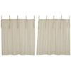 Custom Tier Betsy Stripe Tie Top Tier Set of 2 24Lx36W