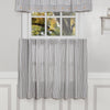 Custom Tier Farmhouse Ticking Blue Tier Set of 2 24Lx36W