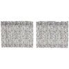 Custom Tier Gray Gables Floral Tier Set of 2 24Lx36W