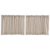 Custom Tier Market Place Blue Ticking Stripe Tier Set of 2 24Lx36W
