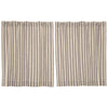 Custom Tier Market Place Blue Ticking Stripe Tier Set of 2 36Lx36W