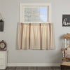 Custom Tier Market Place Red Grain Sack Stripe Tier Set of 2 36Lx36W