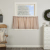 Custom Tier Market Place Red Ticking Stripe Tier Set of 2 24Lx36W