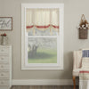 Custom Valance Betsy Stripe Roman Valance 24Lx40W