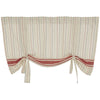 Custom Valance Betsy Stripe Roman Valance 24Lx40W