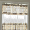 Custom Valance Farmcloth Stripe Valance 16Lx72W