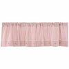 Custom Valance Farmhouse Ticking Red Valance 16Lx60W