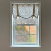 Custom Valance Gray Gables Floral Roman Valance 24Lx40W