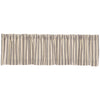 Custom Valance Market Place Blue Ticking Stripe Valance 16Lx72W