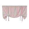 Custom Valance Timeless Ticking Red Roman Valance 24Lx40W