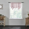 Custom Valance Timeless Ticking Red Roman Valance 24Lx40W