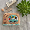 Global Groove Life Accessories Camper Van Felt Coin Purse