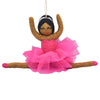 Global Groove Life Holiday Ballerina Felt Ornament, Raven