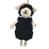 Global Groove Life Holiday Black Sheep Felt Ornament