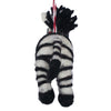 Global Groove Life Holiday Christmas Zebra Felt Christmas Ornament