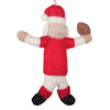 Global Groove Life Holiday Coach Claus American Football Felt Christmas Ornament