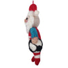 Global Groove Life Holiday Coach Claus Soccer Felt Christmas Ornament