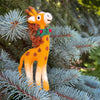 Global Groove Life Holiday Giraffe Felt Christmas Ornament