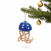 Global Groove Life Holiday Jellyfish Felt Ornament