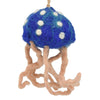 Global Groove Life Holiday Jellyfish Felt Ornament