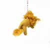 Global Groove Life Holiday Lion Felt Christmas Ornament